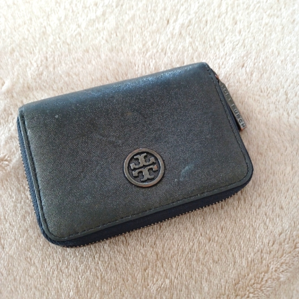 Tory Burch Zip byfold small wallet